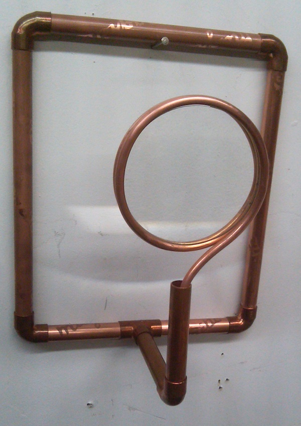 pipe with pipe glass